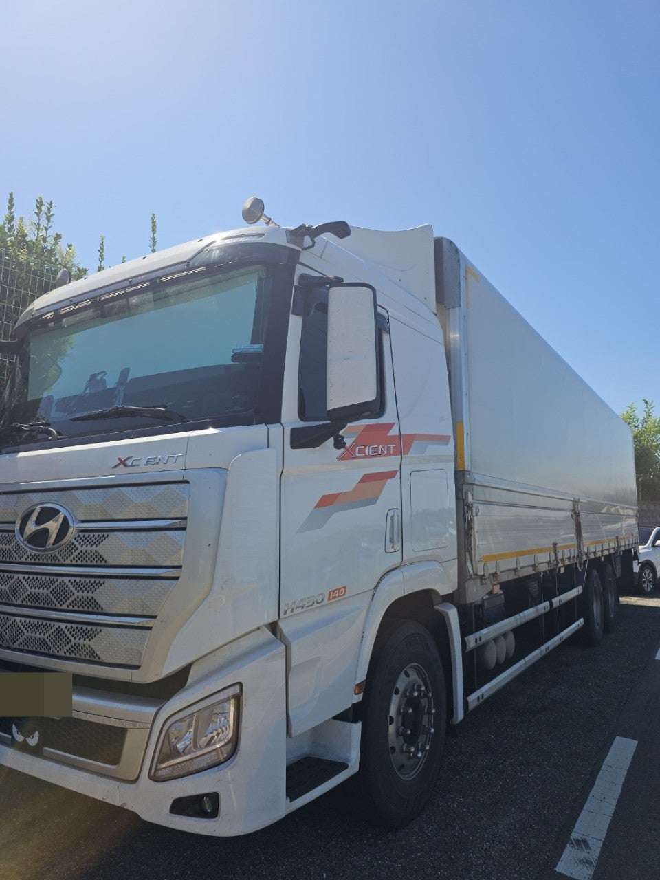23년 현대 14톤 엑시언트 430 오토 단발이 윙바디 10m20 중고트럭 윙바디
